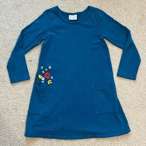 Teal Hanna Andersson Tunic Dress